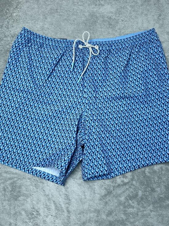 Bonobos Men's XL Blue Swim Shorts 7" Inseam UPF 50+ 4-Way Stretch Mesh K1368 - Picture 4 of 10